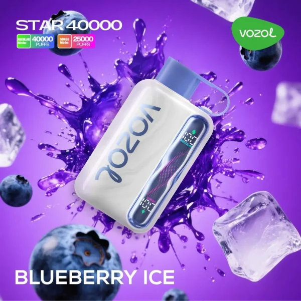 Vozol Star 40K (Blueberry Ice)