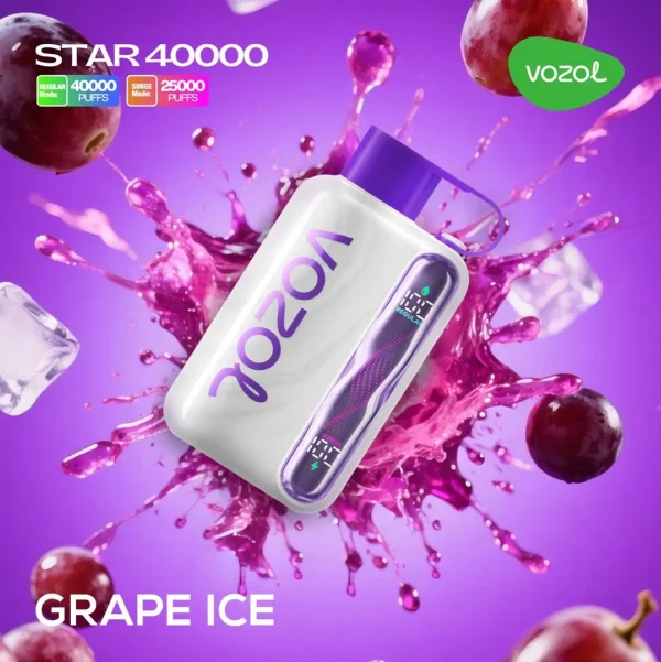 Vozol Star 40K (Grape Ice)