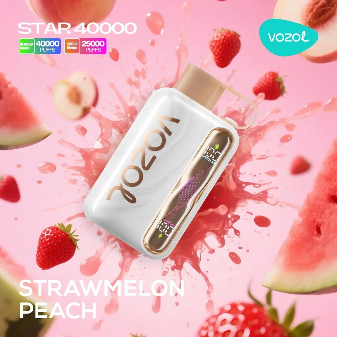 VOZOL-STAR-40000-PUFFS-Strawmelon-peach