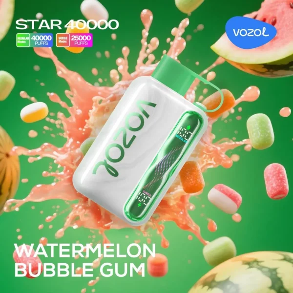 Vozol Star 40K (Watermelon Bubble Gum)