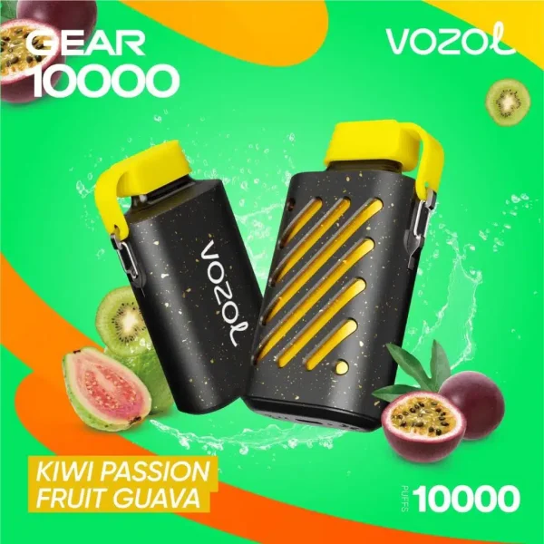 Vozol Gear 10000 (Kiwi Passionfruit Guava)